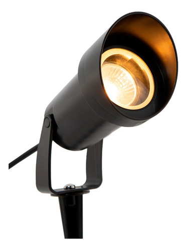 Lámpara Exterior Led Negro 7w 2 Piezas