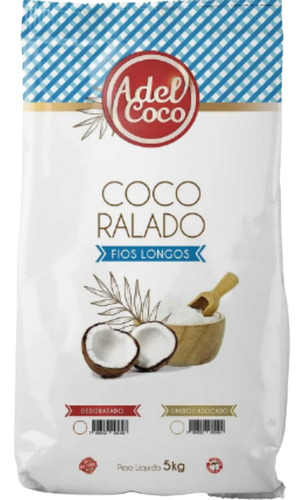 Coco Flocos Puro Adel Coco 5 Kg