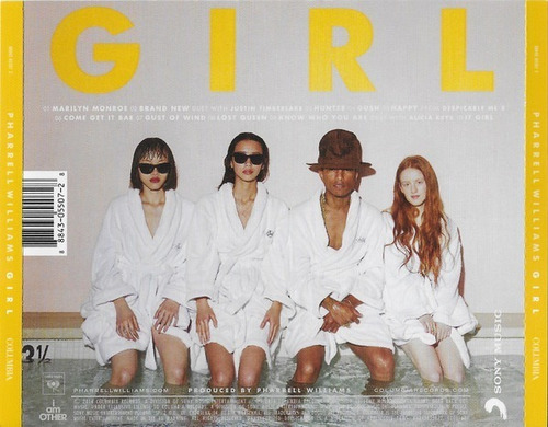 Pharrell Williams G I R L Cd Importado