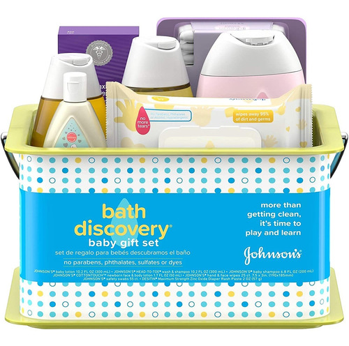 Johnsons Bath Discovery Baby Gift Set, Baby Bath Time E...