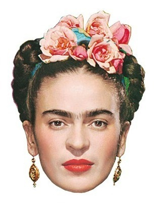 Parches Estampados Termoadhesivos Frida Kahlo Persona