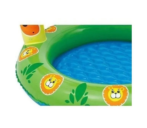 Imagem 4 de 5 de Piscina Inflável Bel Brink 512400 26L verde