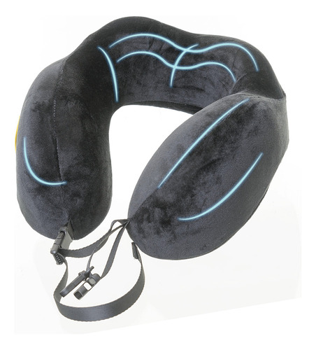 Almohada De Viaje Inteligente Cuello Memory Foam Tb219