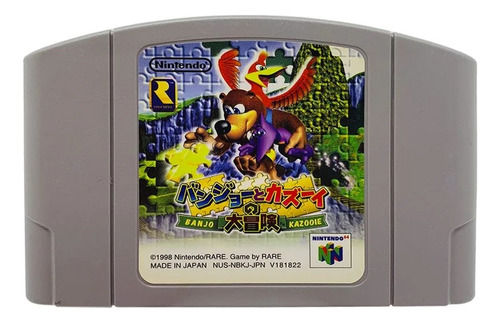 Banjoo Kazooie Japones Físico - Nintendo 64