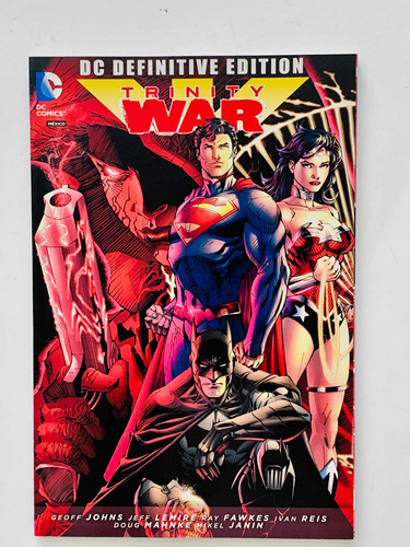 Justice League. Trinity War. Dc Comics Televisa