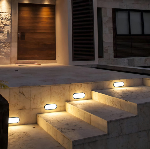 Arandela Tartaruga Clean Easy Led 12w 6500k Ip65 Blumenau 127/220V