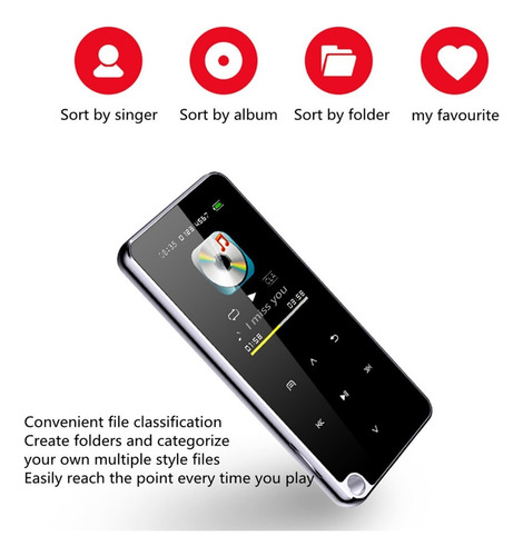 Reproductor De Audio Fm 3.5mm Fm Mp4 Mp3 Con Pantalla