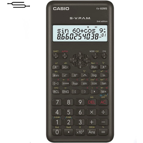 Calculadora Cientifica Casio Fx82ms-2 240 Funciones 2 Lineas