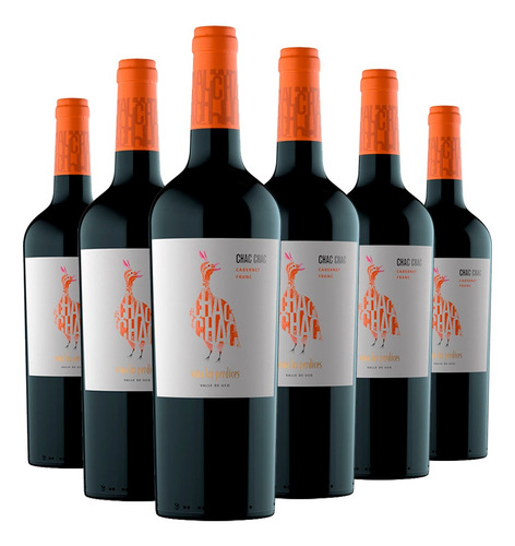 Vino Chac Chac Cabernet Franc Viña Las Perdices 6x750 Ml