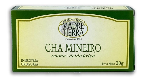 Cha Mineiro 30g Reuma Acido Urico - Madre Tierra 