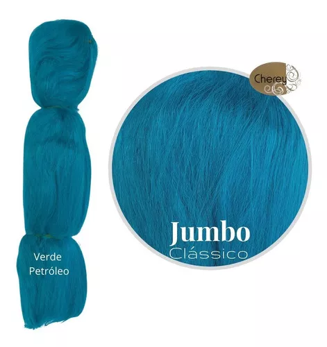 Jumbo Cabelo Para Tranças Box Braids Cherey 390 g Cores Ombrés 60