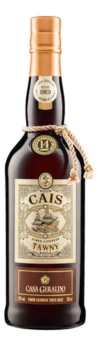 Vinho Licoroso Tinto Doce Casa Geraldo Cais Tawny 750ml