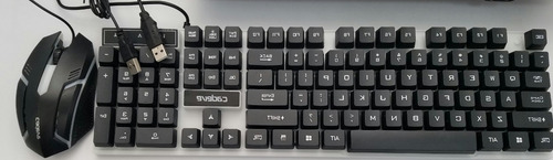 Imagen 2 de 5 de Teclado Y Mouse Gaming Cadeve-9122