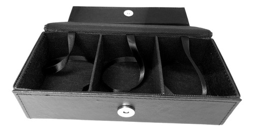 Porta Deck Triple Box Tipo Piel Para 180 Cartas Yugioh