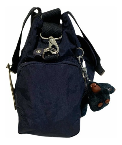 Bolsa Kipling Felix L U Cor Azul Verdadeiro Tonal