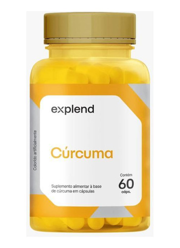 Suplemento Alimentar Explend Curcuma 60 Caps