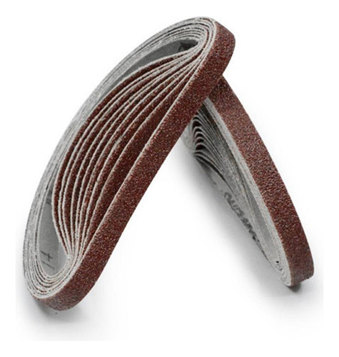 . 10 Cintas Abrasivas De Lijado De Grano 600, 10 X 330 Mm