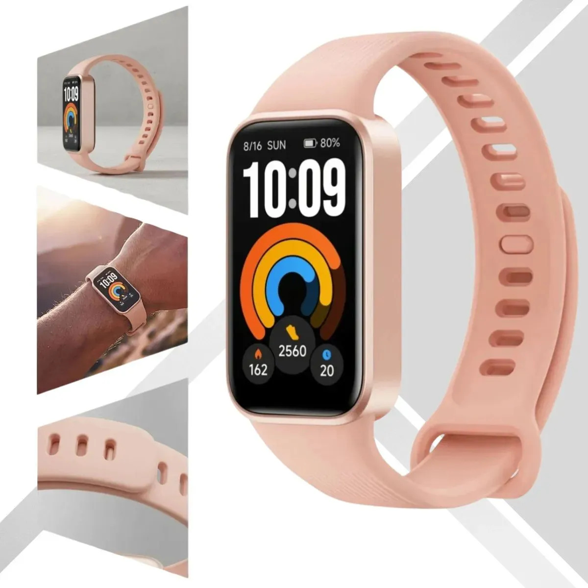 Relógio Inteligente Smart Band Xiaomi 11 Active 1,47 5atm Rosa Esportiva