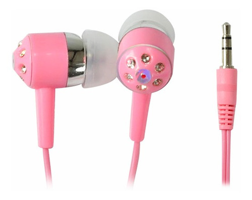 Fone De Ouvido Stereo Univ Anatomico C/ Strass Plug Ds Tools