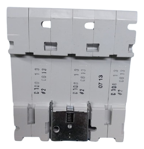 Disjuntor Trifásico 100a C 10ka 220/380v 5sp4391-7 Siemens