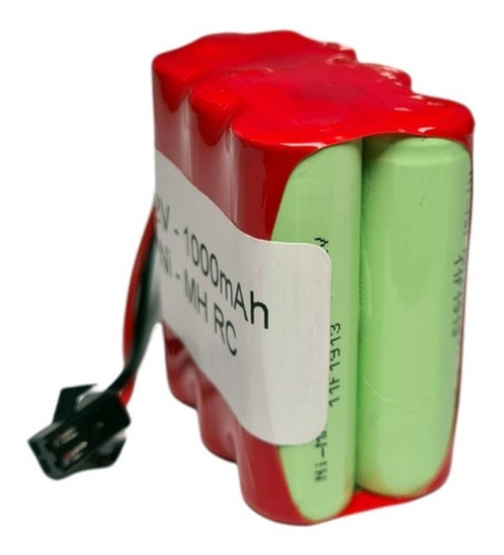 6 Baterias De 7.2v Rc Recargable Para Carrito