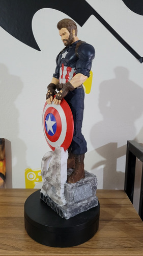 Figura De Acción Capitan America Dos Cabezas