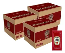 Comprar Ketchup Tradicional Heinz 144 Sachês De 7g 3 Caixas Fechadas