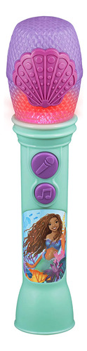 Ekids Disney - Micrófono De Juguete De La Sirenita Para Ni.