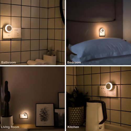 Sensor Inteligente De Luz Nocturna Al Anochecer Y Amanecer E