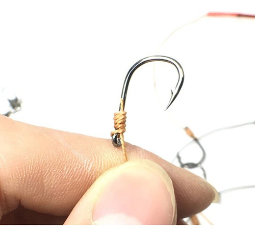 Anzuelos Pesca Trolling X3 Señuelos Multifilamento Lider