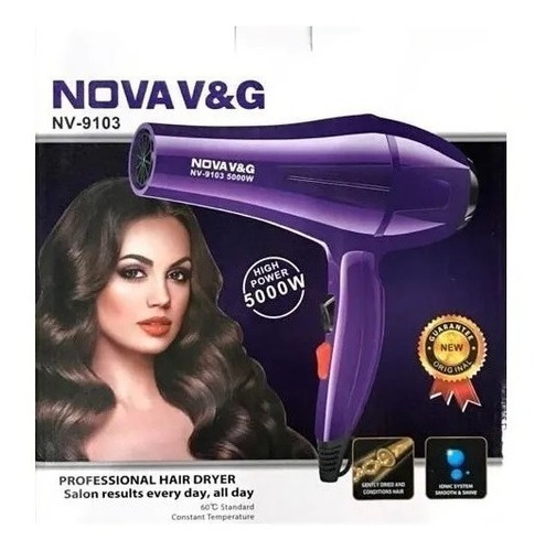 Secador De Cabello Profesional Nova 3000w 