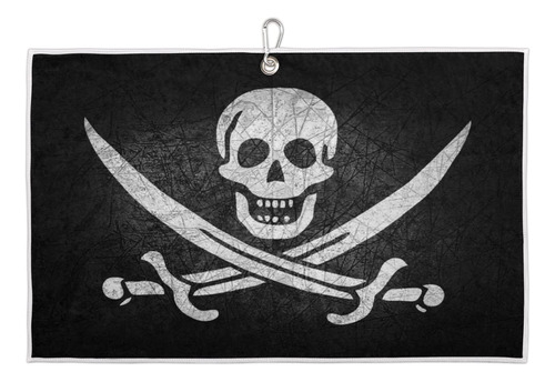 Jolly Roger - Toallas De Golf De Calavera Pirata Para Bolsas