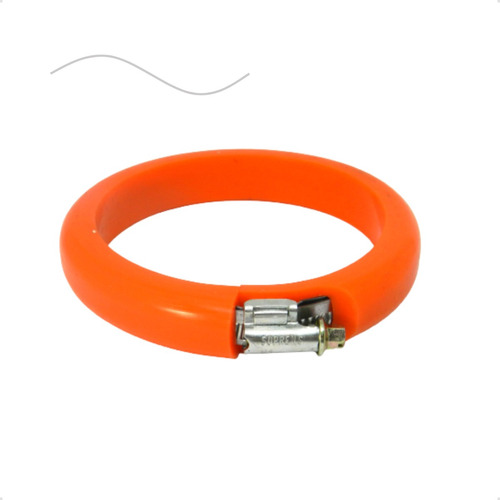 Protetor Ponteira Escape Mxf 300rxs Ktm 350 Laranja Silicone