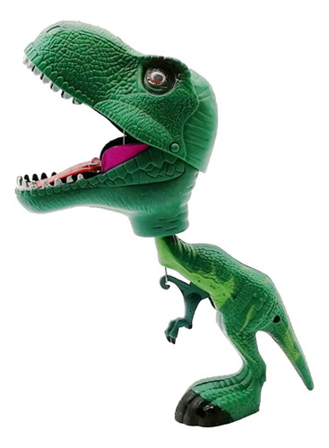 Muñeco De Dinosaurio Con Sujeción Manual, Figuras De Verde