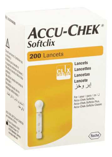 Lancetas Accu-chek Softclix X 200und