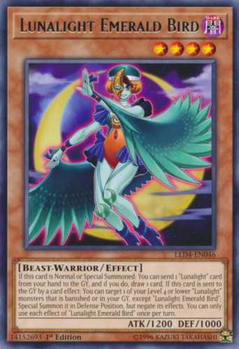 Lunalight Emerald Bird - Mysterytcg- F Led4-en046