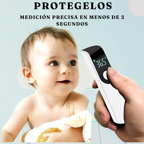 Mini Termómetro Infrarrojo Para Niños, Adultos Y El Hogar