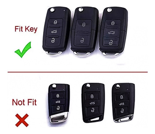 Ggg Carcasa Llave Vw Jetta Clasico Mk6 Vento 2013 2014