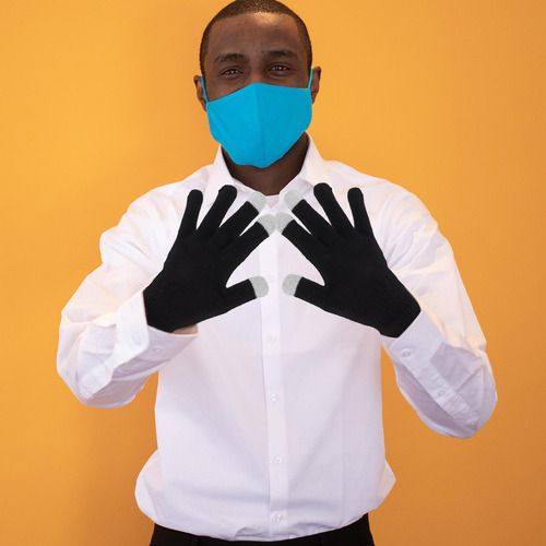 Guantes Térmicos De Algodón Con Pantalla Táctil Alimentados