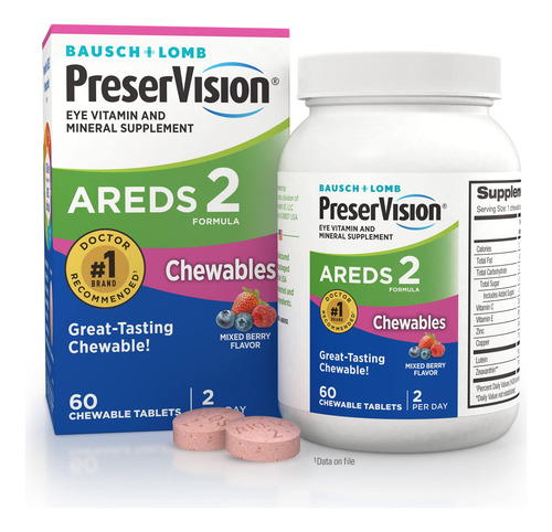 Suplemento Ocular De Vitaminas E Minerais Preservision A