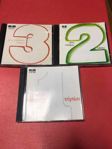 Silvio Rodriguez Triptico Cd Triple Cd Argentina 