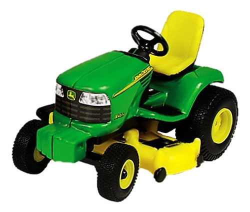 Trator De Gramado John Deere Escala 1/32, Verde, Amarelo