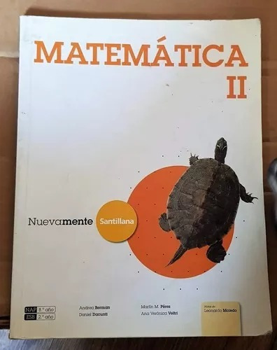 Matematica 2 Nuevamente Santillana 