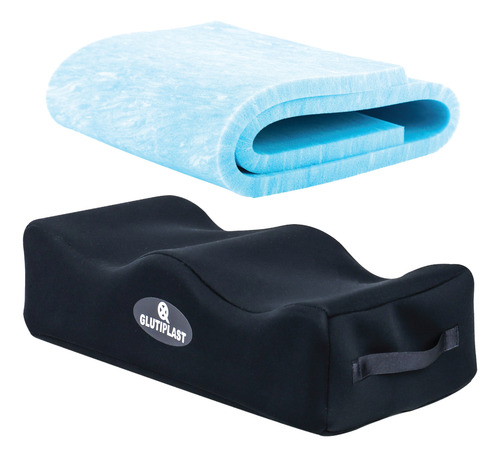 Kit Postlipo (lipofoam, Cojín Bbl) Post Quirúrgico Quirutex Celeste Unitalla