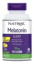 Comprar Natrol Melatonina Disolución Rápida 10 Mg, 100 Tabs Sabor Citricos