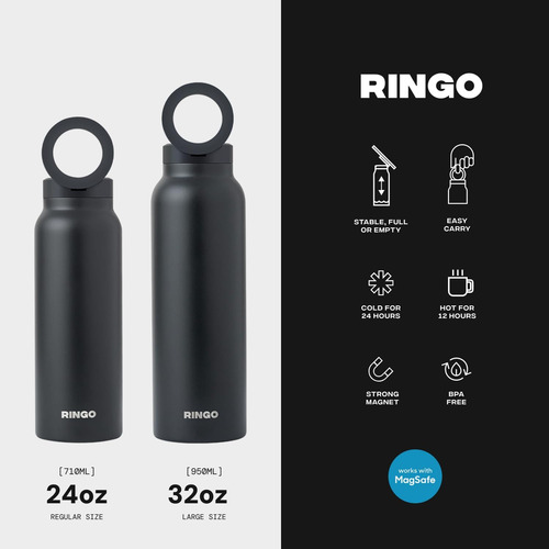 Botella De Agua Aislada Ringo - Botella De Agua Magsafe Comp