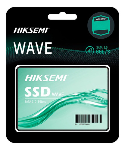 Disco Sólido 128gb Sata 3.0 Hiksemi Hs-ssd Wave(s) 6gb/s