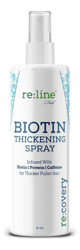 Spray Espesante De Cabello Con Biotina Para Cabello Fino Y T