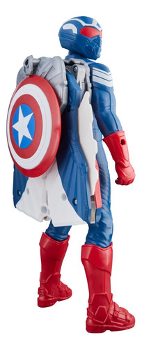 Marvel Capitan America - Figura De Acción Modo Vuelo