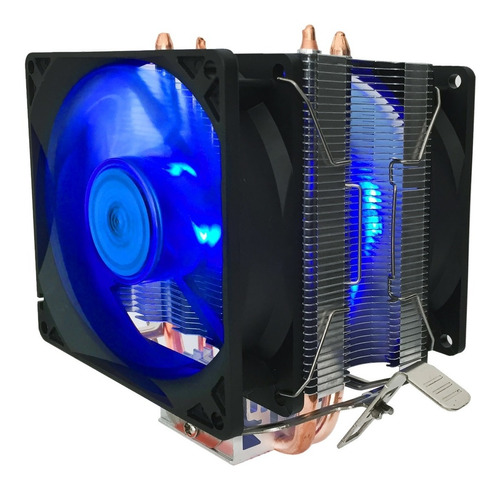 Cooler Universal P/processador Intel/amd Fan Duplo 9100